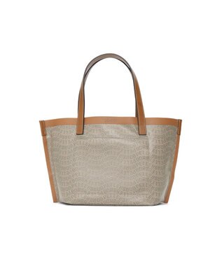 PELLE BORSA スモールトート Grise グリーズ 9112 キャメル