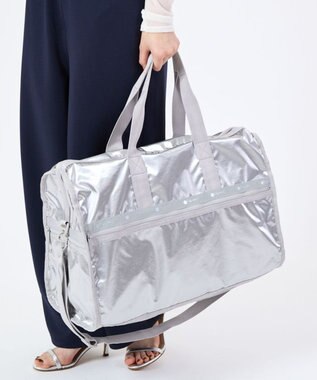 LeSportsac DELUXE LG WEEKENDER/フロストシルバーシャイン フロストシルバーシャイン