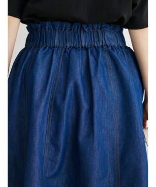 Green Parks Ｉ　デニムハギロングスカート Dark Indigo