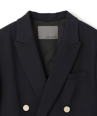 uncrave TWドビードスキン ブレザー ネイビー