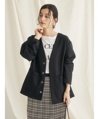 CRAFT STANDARD BOUTIQUE 【イージーケア】ＶネックカーディガンＪＫＴ