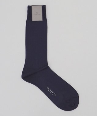 GOTAIRIKU 蒸れにくい/高耐久【日本製/ビジカジ兼用/定番】オリジナル コーデュラ混 リブソックス