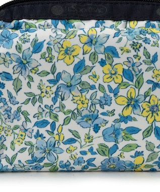 LeSportsac RECTANGULAR COSMETIC/タペストリーフラワーブルー タペストリーフラワーブルー