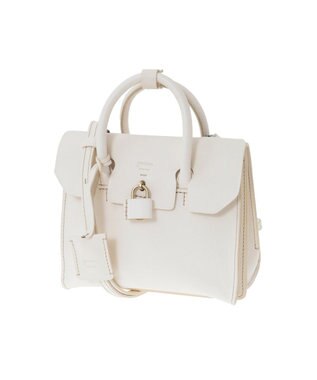 genten ミネルヴァ 2wayミニバッグ アイボリー