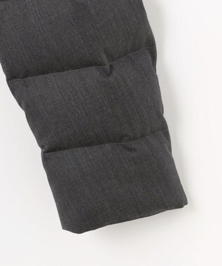 JOSEPH ABBOUD 【フード取り外し可】ライトメリノダウン ブルゾン グレー系