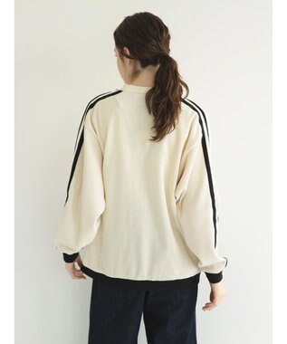 CRAFT STANDARD BOUTIQUE 【リサイクル】ラインカーディガン Ivory