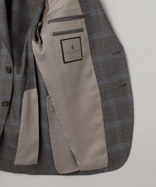 GOTAIRIKU 【REDA】TIMELESS HARMONY ジャケット_ブラウン×ブルー ブラウン×ブルー