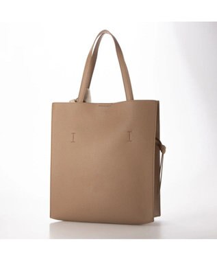 UNBILLION cachecache ビッグスカーフ付きサイド結びトート オーク