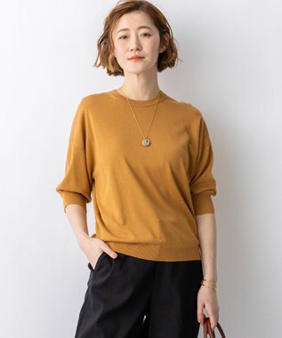 23区 【先行予約】キュプラコットン プルオーバー ニット