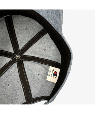 林八百吉商店 Champion　デニムローキャップ ブルー