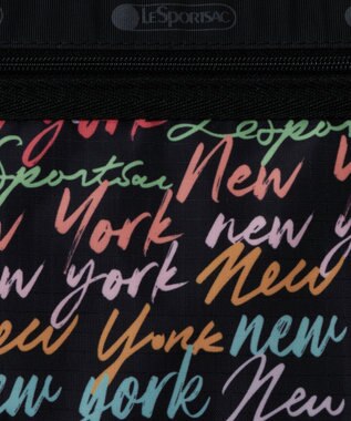 LeSportsac DELUXE MED WEEKENDER/NYCスクリプトブラック NYCスクリプトブラック