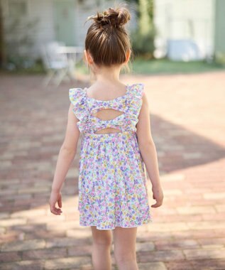 ANY KIDS 小花柄 セパレート水着 エクリュ