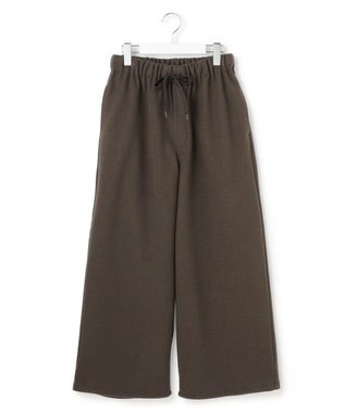 J.PRESS YORK STREET 【WOMEN】ウールライクジャージー ワイドパンツ