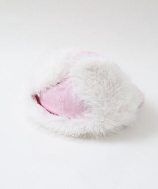 WEGO ラインストーンドッグイヤーキャップ ライトピンク