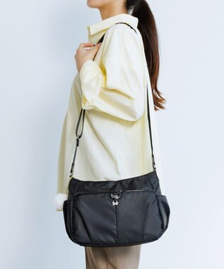 ACE BAGS & LUGGAGE Kanana project COLLECTION シェリ ショルダーバッグ 横M 17943 カナナプロジェクト コレクション ブラック