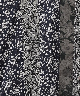 JOSEPH HOMME 【LIBERTY】 パッチワークリバティ 半袖シャツ ブラック系3