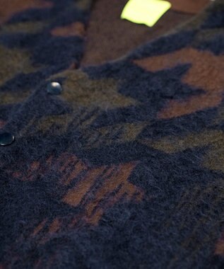 COQ MATAGI モヘアニットベスト ネイビー