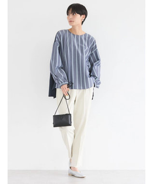 AMERICAN HOLIC 異素材バックタックドッキングプルオーバー Navy