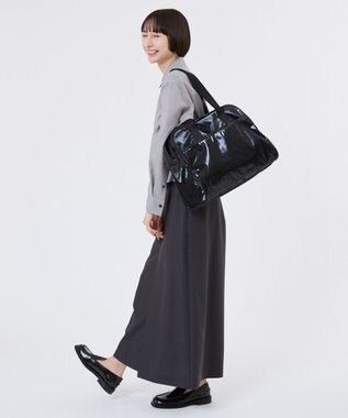 LeSportsac SMALL CARRYALL DUFFLE/ブラックシャイン ブラックシャイン