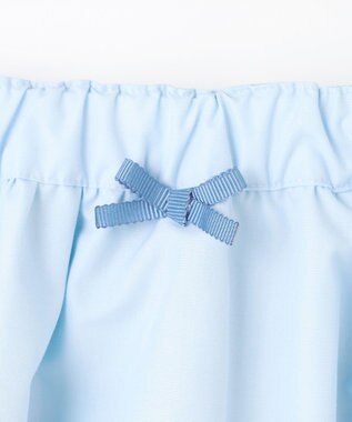 組曲 KIDS 【150-160㎝】フラワーパッチワークスカート サックスブルー系5