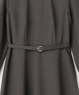 ANY SIS S 【低身長企画】レディフレア ワンピース チャコール