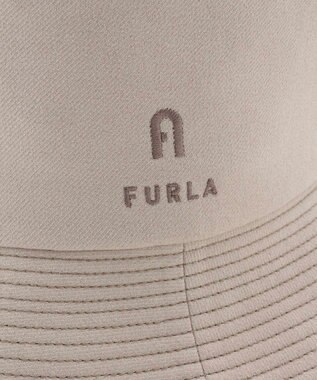 MOONBAT 【洗える】FURLA(フルラ) 中つば平天ハット UV 日本製 ベージュ