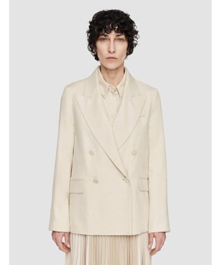 ビスコースツイル　ダブルブレステッドジャケット