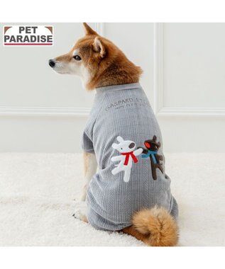  リサとガスパール ニット風 ロンパース 中型犬