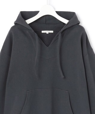 23区 L 【SLOW/一部店舗限定】ハイゲージテリー メキシカン パーカー グレー系