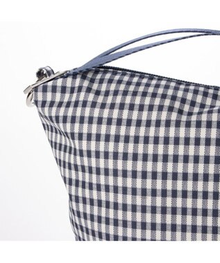 UNBILLION VERYコラボ カシュカシュ cachecache / ナイロンドローコード2wayショルダー ネイビーミックス