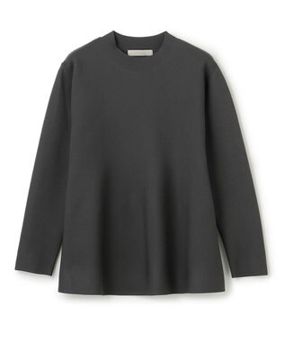 UNFILO 【新色追加】ペプラムニット [NEW]チャコール