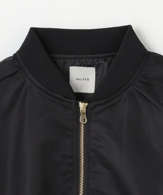 ANY 【撥水/洗濯機可】ＭＡー１ブルゾン ブラック