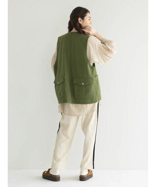 CRAFT STANDARD BOUTIQUE 【リサイクル】ヘビーツイルワークベスト Khaki