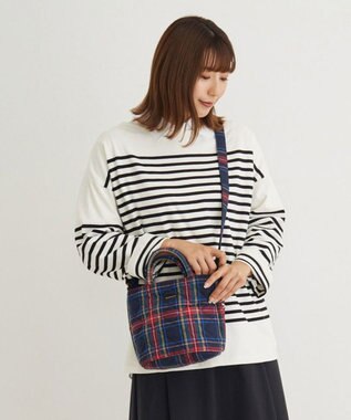 ROOTOTE 1211【ミニトート】EU.ベビールー.チェックキルト-B 02：ネイビー