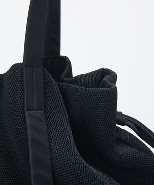 TOPKAPI 【Breath TOPKAPI】メッシュ 2way ビッグ トートバッグ ブラック