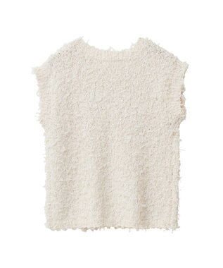 Green Parks ・ｓｗｉｎｇ　ｂｙ　チュールヤーンプルオーバー Ivory