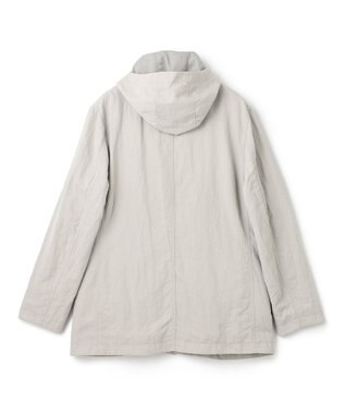 JOSEPH HOMME ナイロンスナバック　フードコート アイボリー系