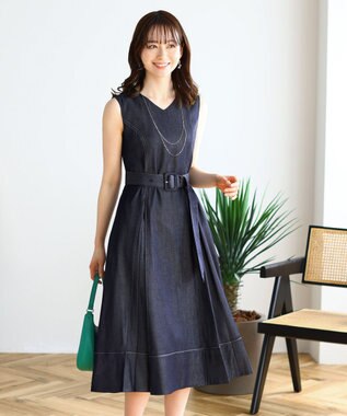 洗える エレガントな雰囲気漂うデニムワンピース Tiaclasse L ファッション通販 公式通販 オンワード クローゼット 洗える エレガントな雰囲気漂うデニムワンピース Tiaclasse L ファッション通販 公式通販 オンワード クローゼット