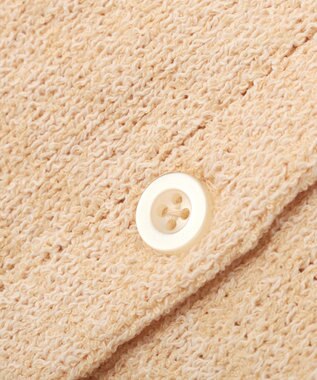 Green Parks ブークレループニットベスト Ecru