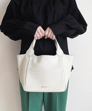 Hekhèr Le Style de Vie 【日本製/セレモニーにも】シュリンクレザー ハンドバッグ small