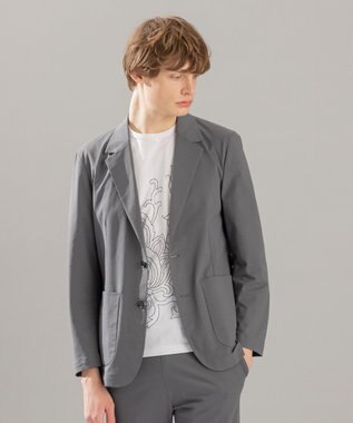 JOSEPH HOMME ハイゲージアムンゼンジャージー  ジャケット ライトグレー系