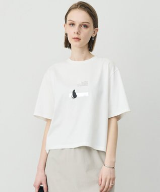 ICB ロゴTEE（猫モチーフ）