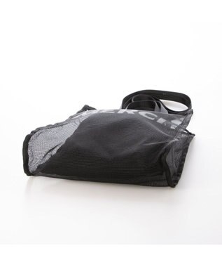 UNBILLION カシュカシュ cachecache / オーバープリントメッシュ2ハンドルトート ブラック