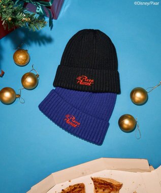 AMERICAN HOLIC 【PIZZA PLANET】ニットCAP Black