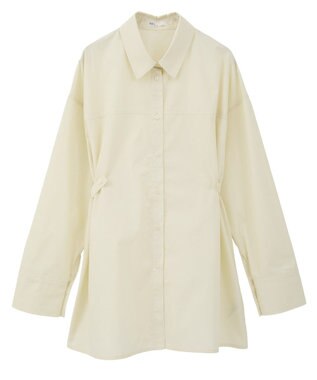 CRAFT STANDARD BOUTIQUE サイドベルトシャツ Yellow