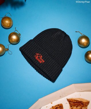 AMERICAN HOLIC 【PIZZA PLANET】ニットCAP Black