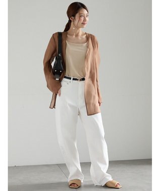 Te chichi シャイニーカップ付きキャミソール ベージュ