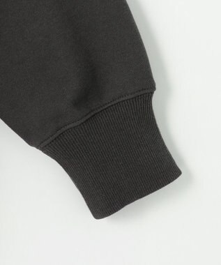 ANY 【洗濯機可】裏起毛スウェットハイネックプルオーバー チャコール