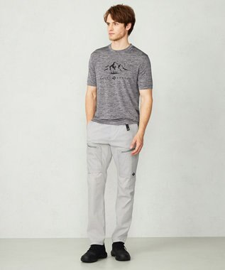 JOSEPH ABBOUD MOUNTAIN 【UNISEX】クールスキンガードTシャツ ライトグレー系