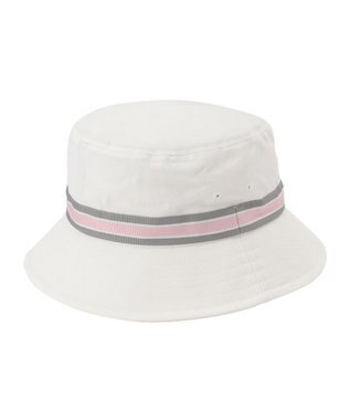 MOONBAT FURLA(フルラ) バケットハット　グログラン巻き オフホワイト